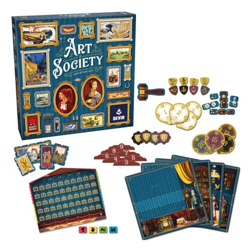 Art Society - Juego De Mesa - Devir Español - Abracadabra