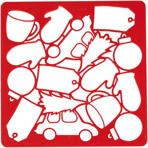 Multicortador Para Galleta Navidadeño / Navidad 2304-0-0013 Rojo