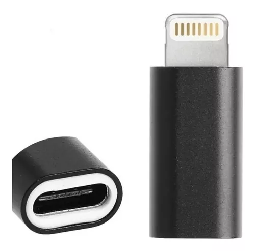 Adaptador de 8 pines a Usb tipo C para iphone, Conector de cargador tipo c,  convertidor de sincronización de datos