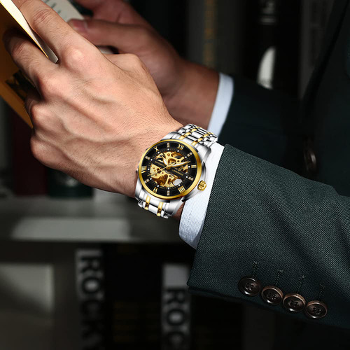 Reloj Automático Esqueleto Ben Nevis Para Caballero Clásico Elegante Acero Inoxidab Impermeable Luminoso,regalos Para Hombre