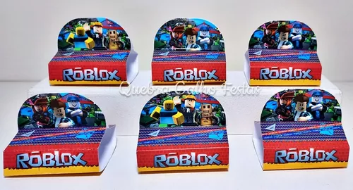 Kit de Lembrancinhas para festas no tema Roblox (6 modelos