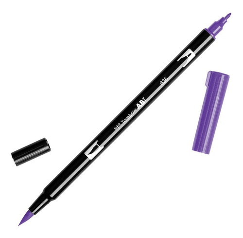 Caneta Marcador Artístico Dual Brush 636 Imperial Purple