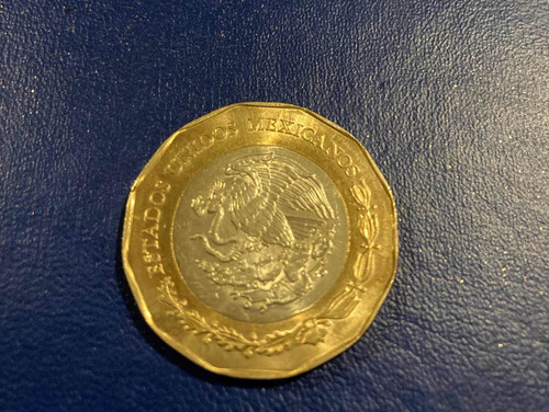 Moneda De 20 Pesos Doble Águila 700 Años De La Fundación