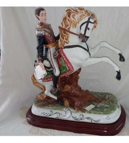 Capodimonte Simón  Bolívar A Caballo