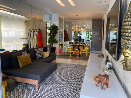 Imagem 6 de 30 de Apartamento Garden Com 3 Dormitórios À Venda, 288 M² Por R$ 2.650.000,00 - Aparecida - Santos/sp - Gd0005