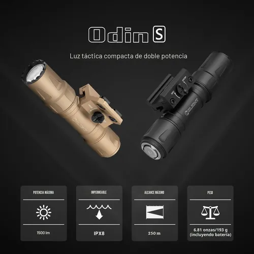 Luz Tática Recarregável Olight Odin S M-lok | MercadoLivre
