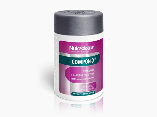 Compon-x Nutrabiotics X 180 Cap - Unidad a $878