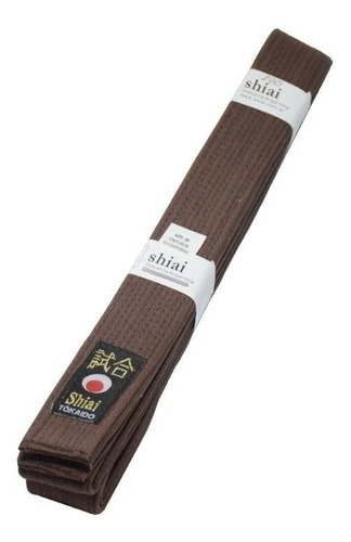 Cinto Shiai Marron 280 Mts 10 Costuras