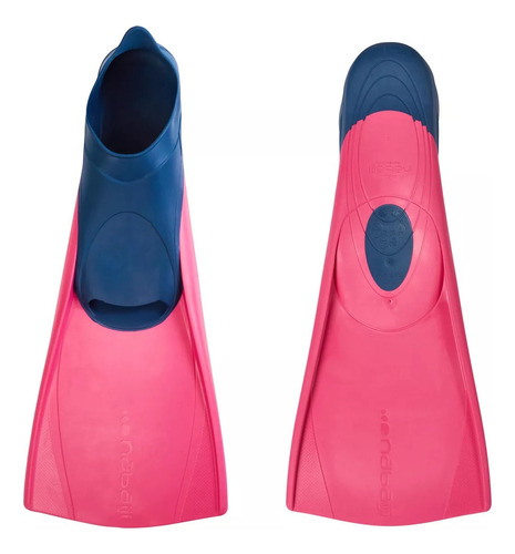 Aletas Natación Trainfins 500 Rosa Largas Nabaiji 22.5/23.5