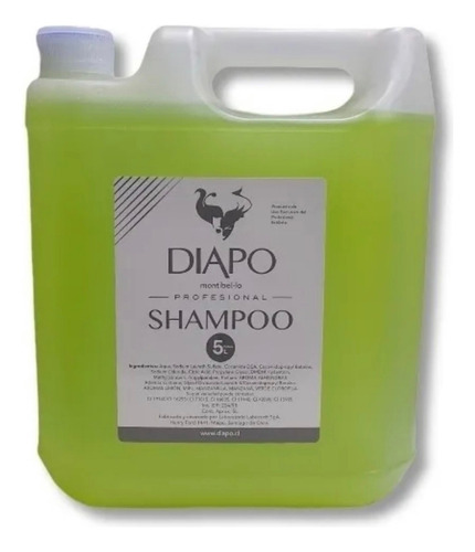 Shampoo Estilista De Uso Profesional,  5 Lt Diapo