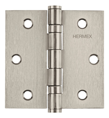 Bisagra Cuadrada 3´´ Acero Inox Cabeza Plana Hermex 10 Pz