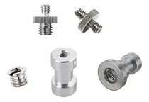 Comprar Kit Adaptador Rosca 1u002F4 3u002F8 Tripés Câmeras Luz - 5 Peças