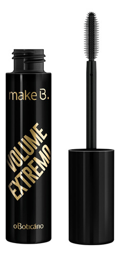 Make B. Máscara Volume Extremo 10ml Cor Preto