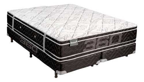 Imagen 2 de 8 de Colchón Deseo Coral - 2 Plazas 140x190x33 Cuotas