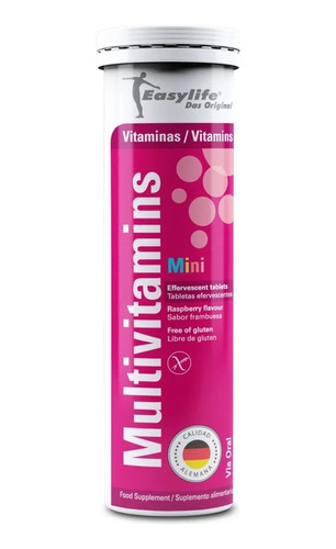 Easylife Multivitamins Mini Frambuesa20tabletasefervescentes