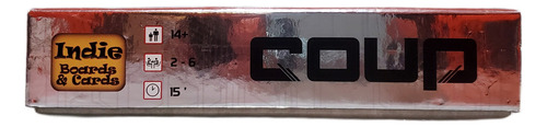 Coup Indie Board Game Juego Mesa Cartas Dystopian Universe