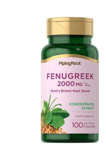 Fenugreek 2000mg 100 Capsulas