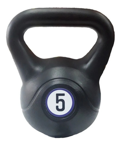 Pesa Rusa Kettlebell 5kg Pvc Fitness Entrenamiento Funcional