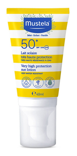 Mustela Protetor Solar Infantil Loção Facial Fps50 40ml