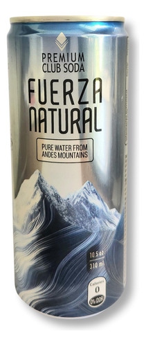 Agua Con Gas Club Soda Fuerza Natural 12 Un 310ml