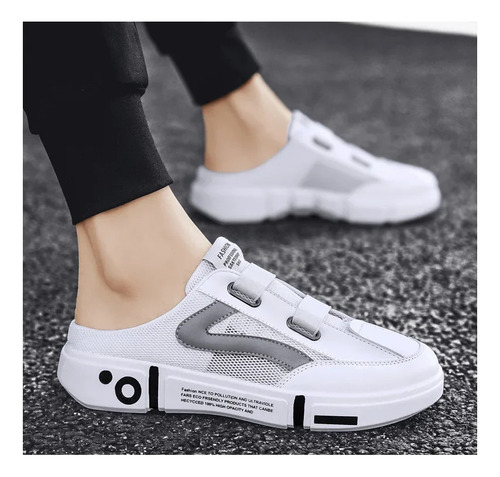 Sandalias De Playa Para Hombre, Zapatillas Casuales De Moda