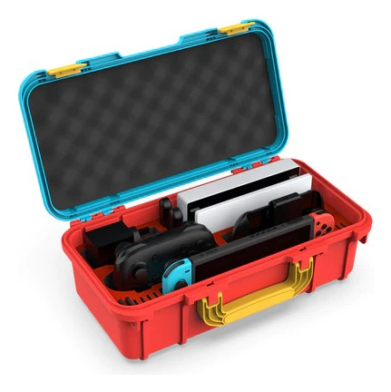 Caja Case Protector Para Nintendo Switch Oled Llevar