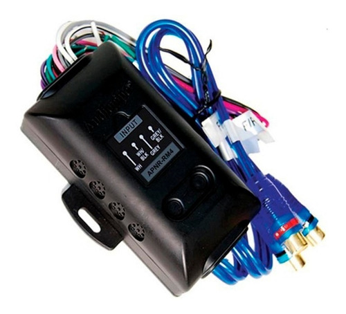 Adaptador Impedancia Alta/baja Audiopipe 4 C Apnr-rm4 N-i