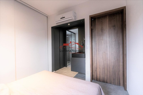 Imagem 7 de 13 de Flat Com 92m², Mobiliado, Interiores Modernos, Metrô Consolação. - Ap00550 - 70806036