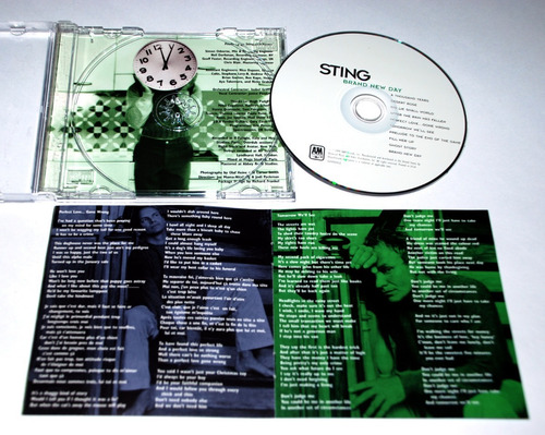 Sting - Brand New Day Cd Importado + The Police 80s C1 (Usado)