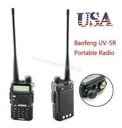 Usa Compacto Baofeng Uv-5r Dual Band Dos Vías Jamón Radio Tr
