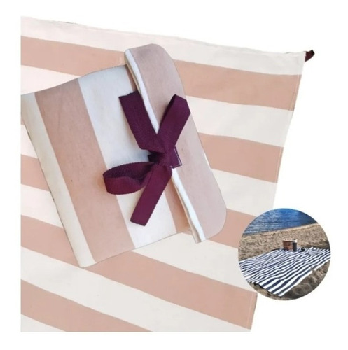 Imagen 5 de 5 de Lona Playera Exterior Grande 2x1.5m Con Presillas Y Bolsa