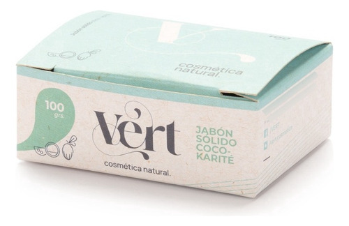 Jabón Natural Organico Vegano Coco Karite