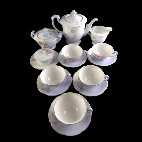 Antigo Aparelho Cha Porcelana Noritake Japan 11654 Rrdeco