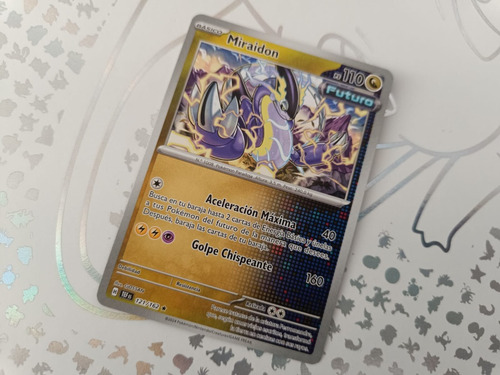 Miraidon Futuro Carta Pokémon Original Y Nueva (Usado)