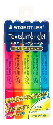 Staedtler Gel Textsurfer Gel, Juego 5 Colores (264 Pb5)