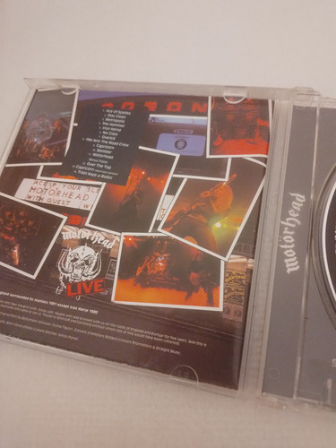 Motorhead No Sleep 'til Hammersmith Cd Import.usa Remasterizado (Usado)