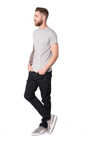 Remera Hombre Lisa Algodon Premium Manga Corta