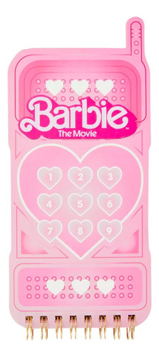 Bloc De Notas Barbie Rosa Mini