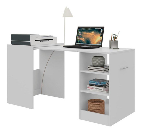 Escrivaninha Mesa Dobrável Ibiza Multimóveis Branca