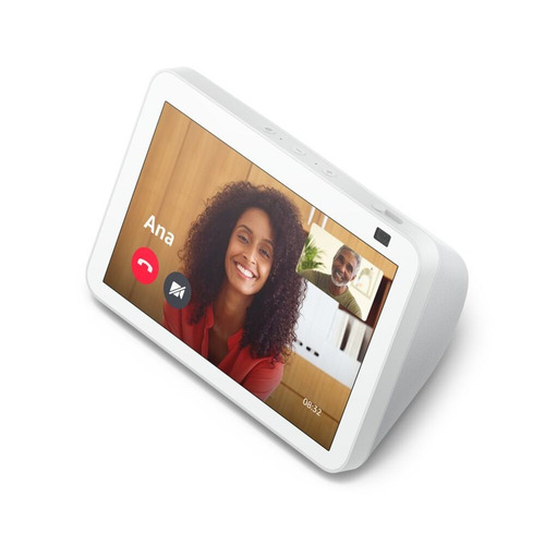 Asistente Virtual Amazon Echo Show 8 2da Gen Hd Con Alexa Color Glacier white
