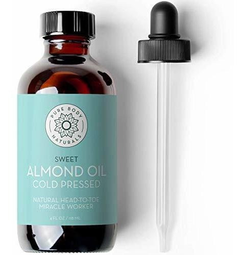 Aromaterapia Aceites - Sweet Almond Oil, 4 Fl Oz - Cold Pres