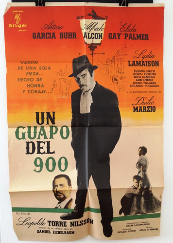 Afiche De Cine Original - Un Guapo Del 900