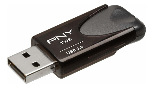 Pendrive Pny 32gb Turbo Attache 4 Usb 3.0 - P-fd32gtbat4-ge 