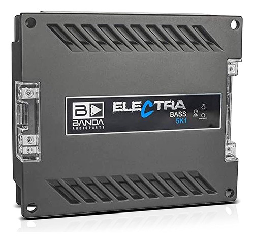 Electra 1-channel Vehicle Audio Bass Amp - 5000wrms D Class 