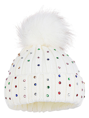 Gorro Infantil De Lana Para Tejer Con Dobladillo Keep Warm W