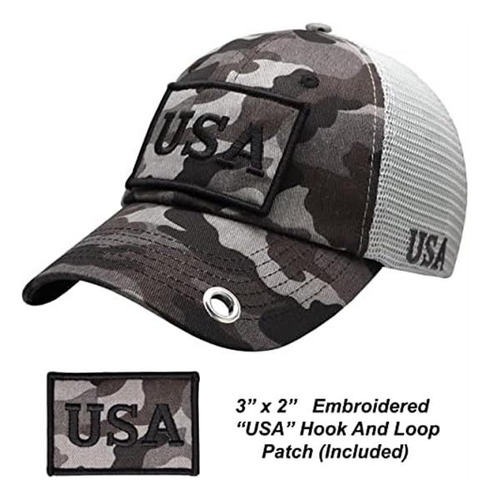 Gorra De Béisbol Con Cierre Trasero De Malla Unisex Sin Cons
