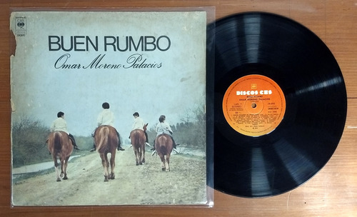 Omar Moreno Palacios Buen Rumbo 1974 Disco Lp Vinilo