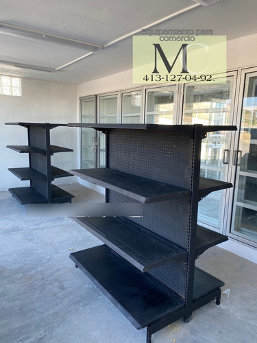Gondolas Para Minisupers Anaquel Para Comercio. (Usado)