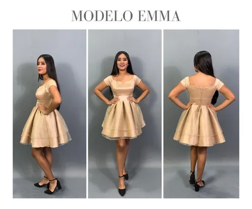 Vestido Beige Encaje | MercadoLibre 📦