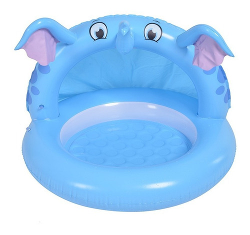 Imagen 2 de 7 de Pileta Inflable Bebes Con Techo Niños Agua Verano Pelotero